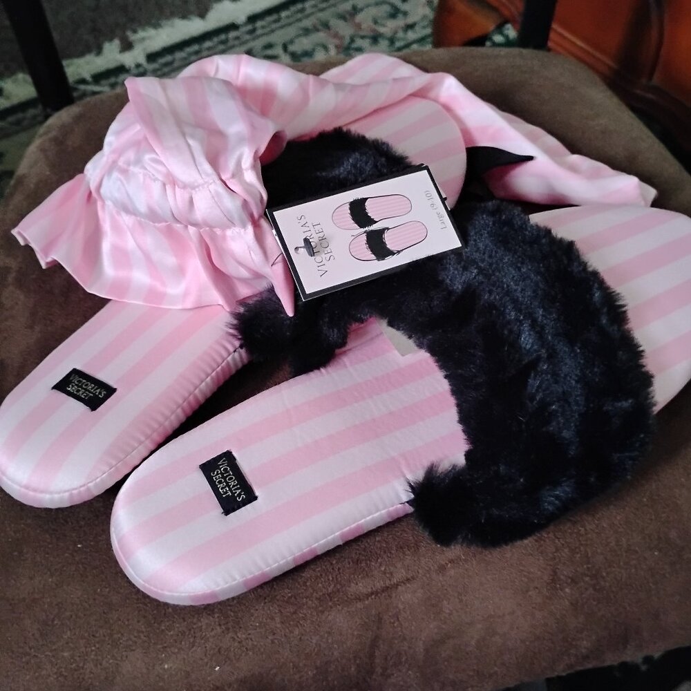 Victoria Secret / slippers & bag